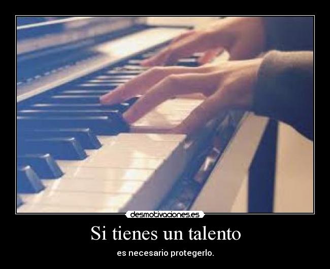 Si tienes un talento - 