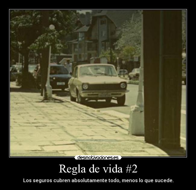 Regla de vida #2 - 