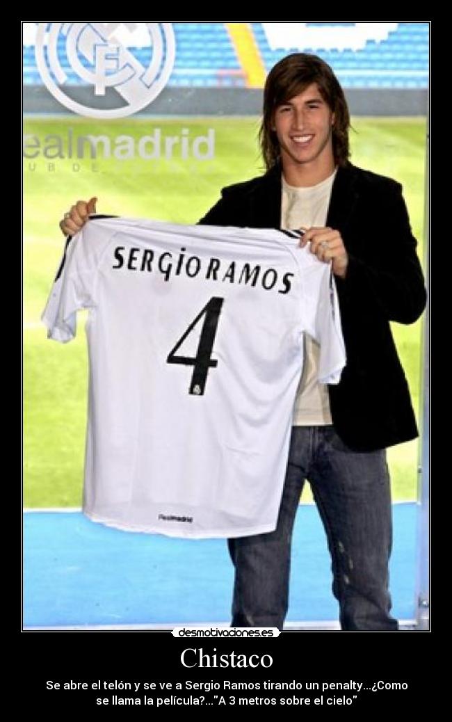 carteles sergio ramos chiste metros telon pelicula penalty desmotivaciones