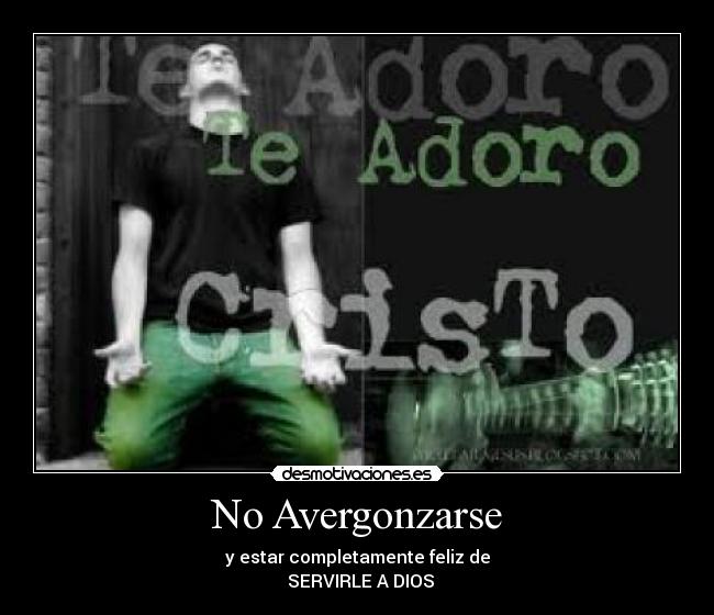 No Avergonzarse - 