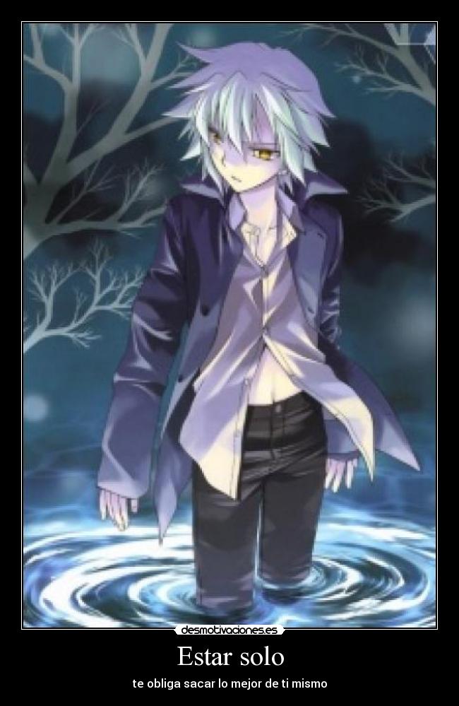 Estar solo -
