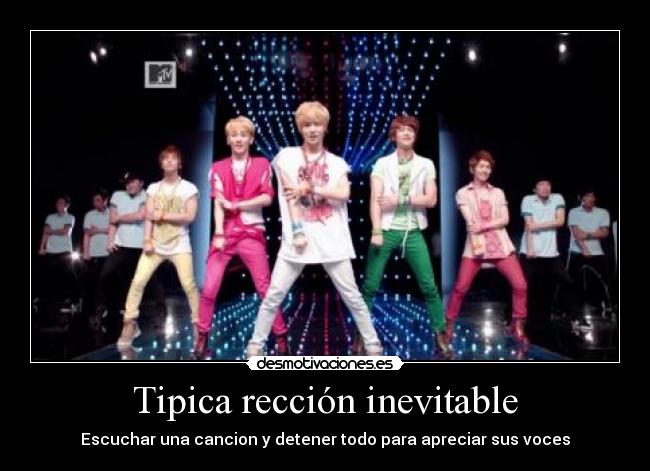 Tipica rección inevitable -