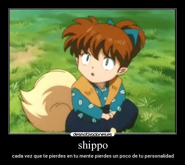 carteles shippo inuyasha desmotivaciones