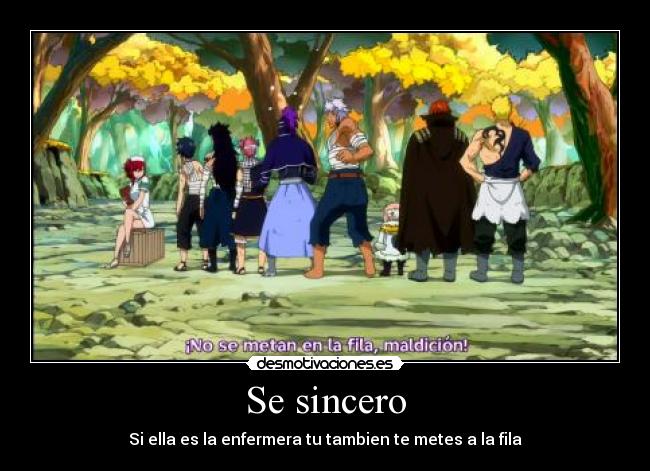 Se sincero - Si ella es la enfermera tu tambien te metes a la fila