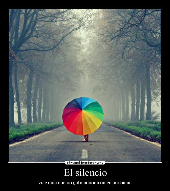El silencio - 