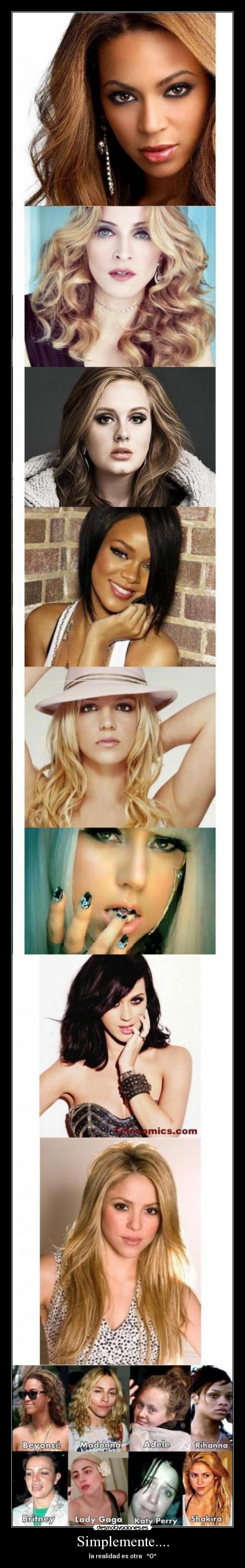 Simplemente.... - la realidad es otra ^O^