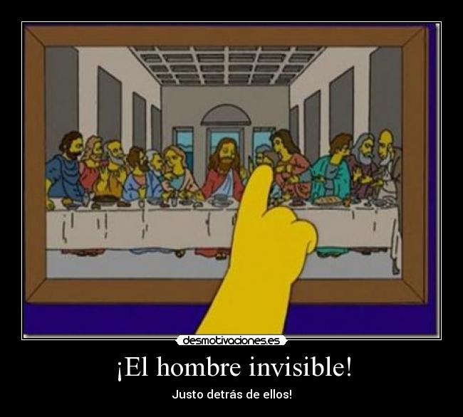 ¡El hombre invisible! - 