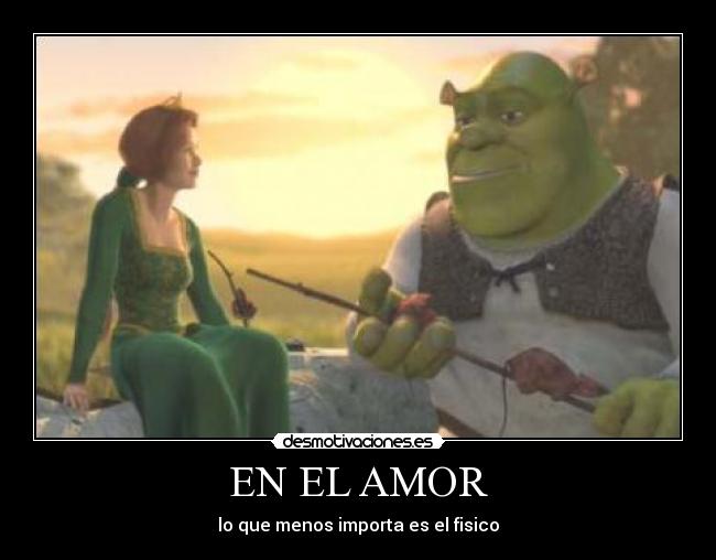 EN EL AMOR - lo que menos importa es el fisico