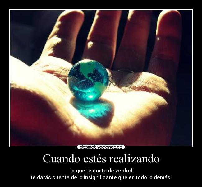 Cuando estés realizando -