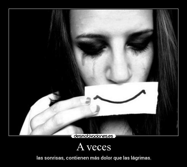 A veces -