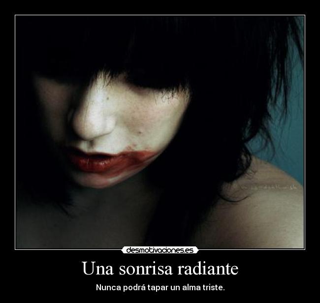 carteles sonrisa blood lips desmotivaciones