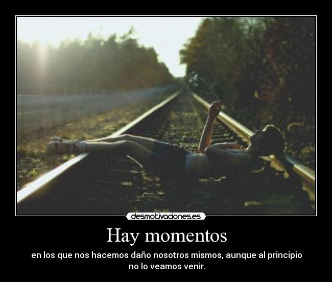 carteles boy smoking the train tracks imagen welit desmotivaciones