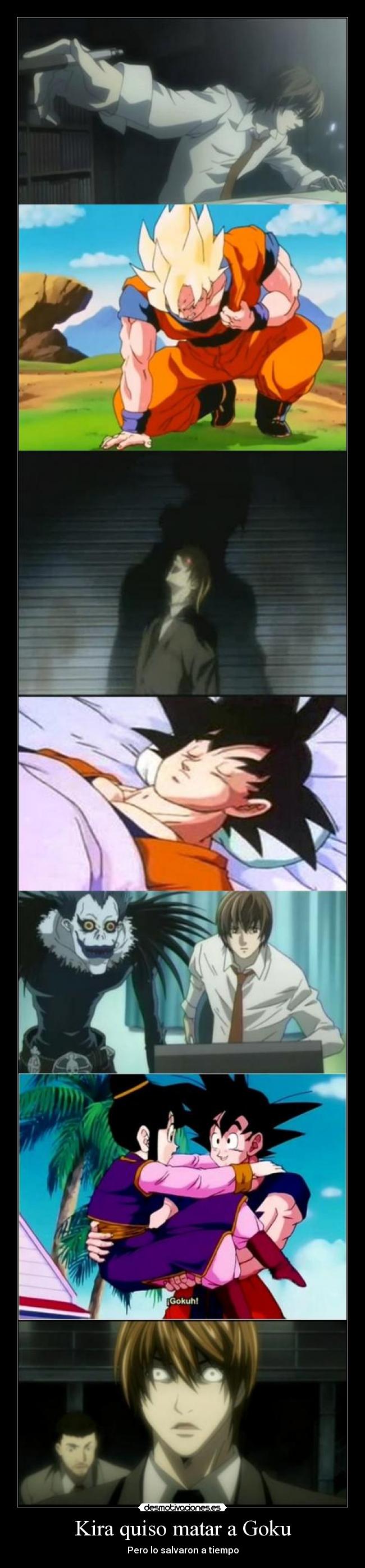 Kira quiso matar a Goku -