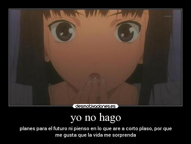 carteles anime pensamiento sorpresa desmotivaciones