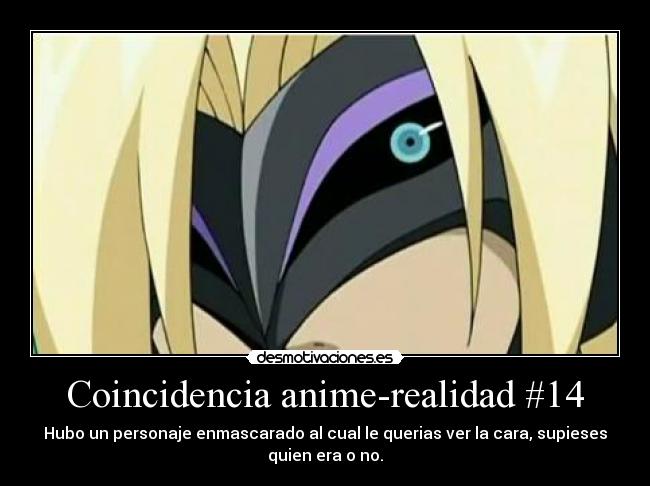 Coincidencia anime-realidad #14 - 