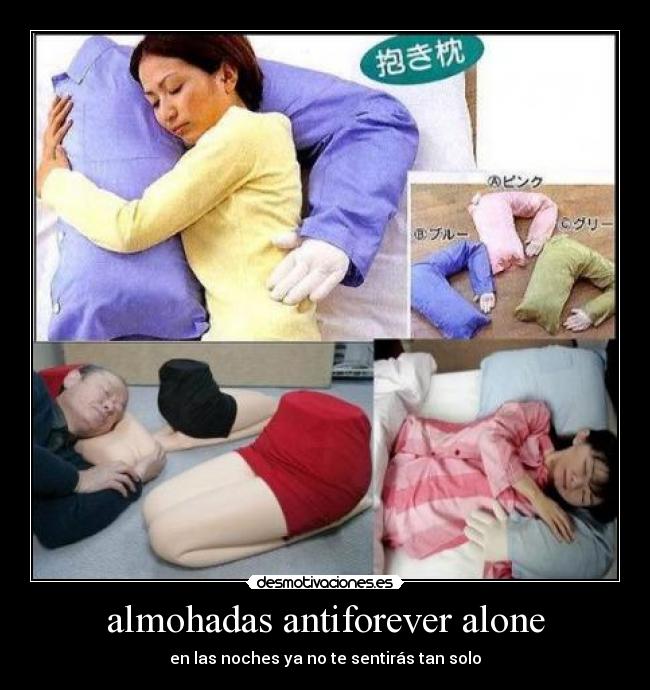 almohadas antiforever alone - en las noches ya no te sentirás tan solo