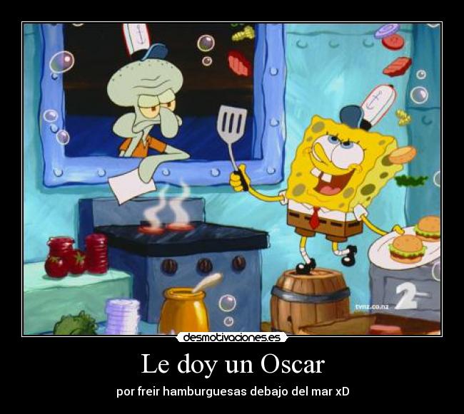 Le doy un Oscar -