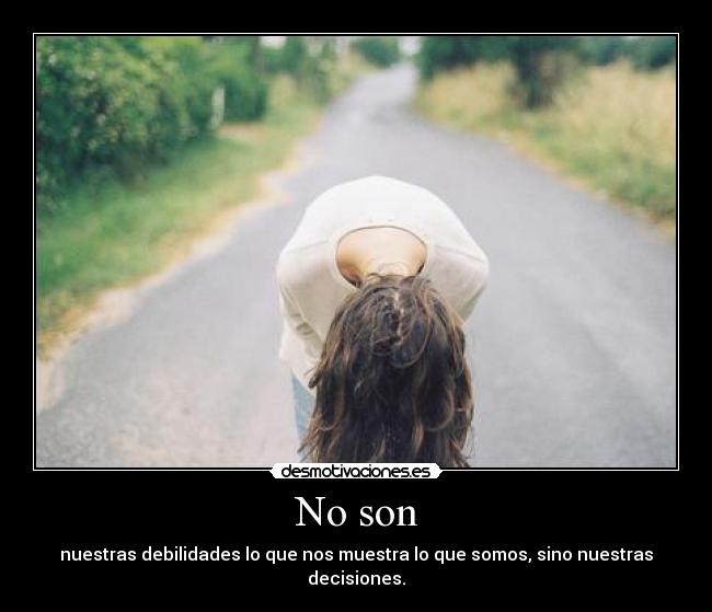 No son -