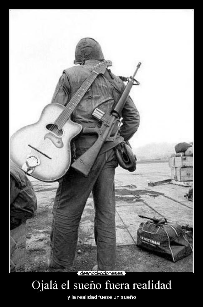 Ojalá el sueño fuera realidad -