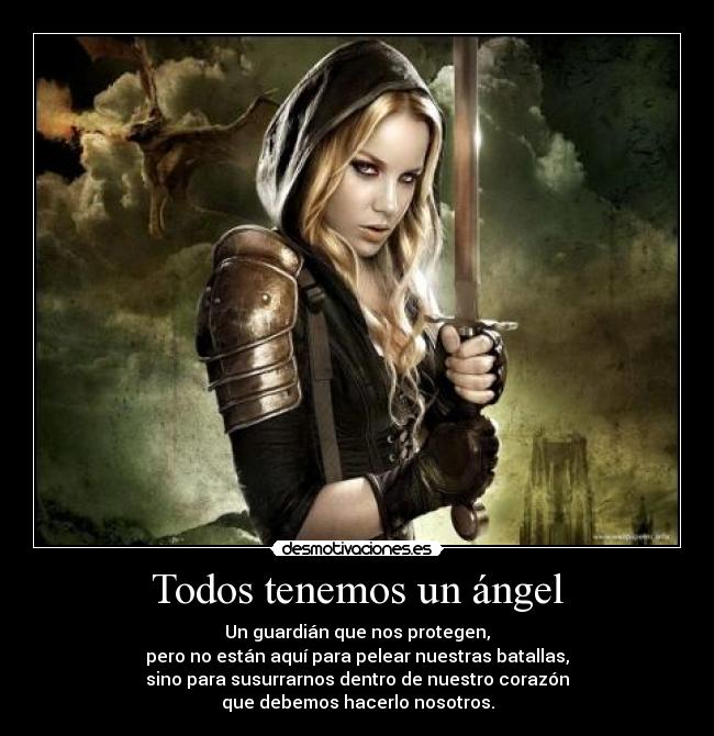 Todos tenemos un ángel -