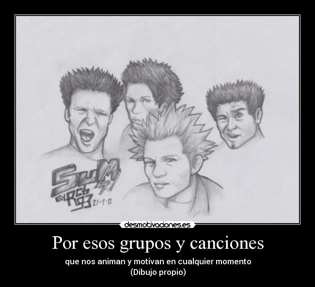 Por esos grupos y canciones - 