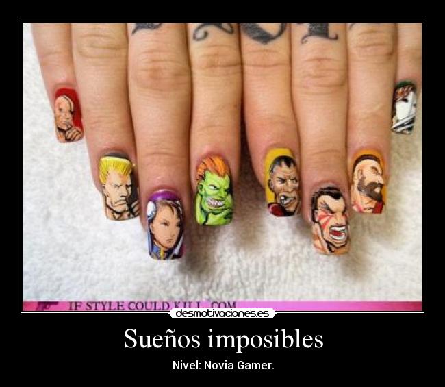 Sueños imposibles - Nivel: Novia Gamer.