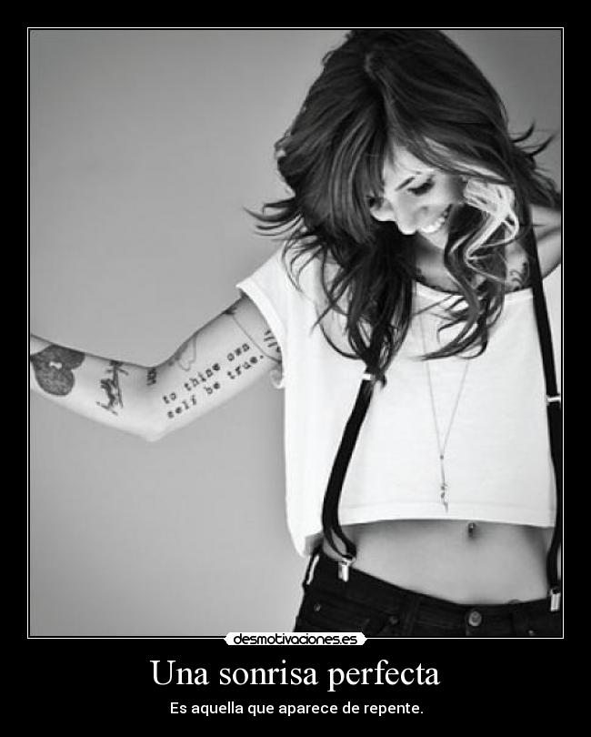 Una sonrisa perfecta -
