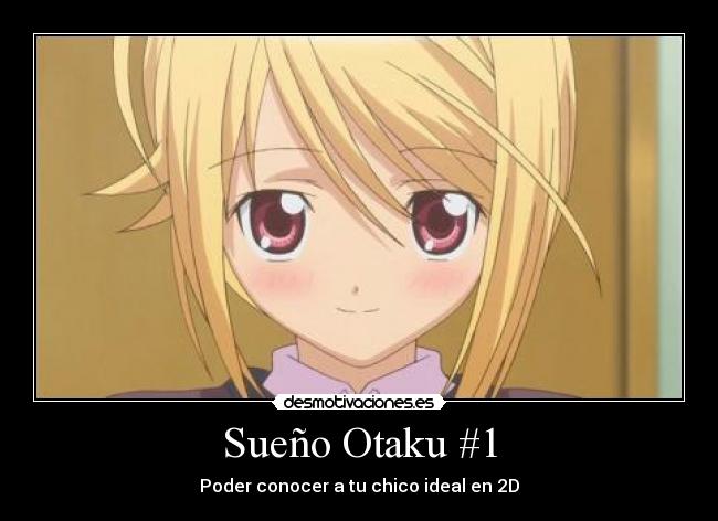Sueño Otaku #1 - Poder conocer a tu chico ideal en 2D