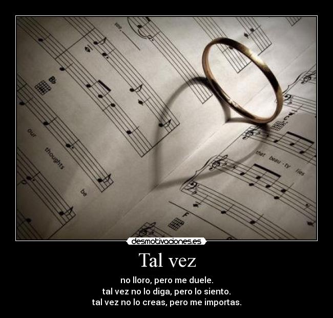 Tal vez - 