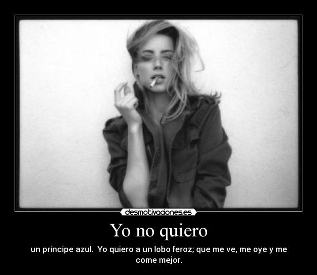 Yo no quiero -