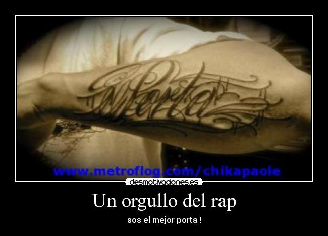 Un orgullo del rap - 
