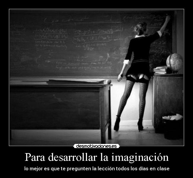 Para desarrollar la imaginación -