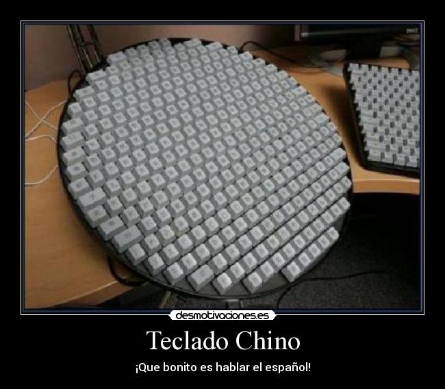 Teclado Chino -