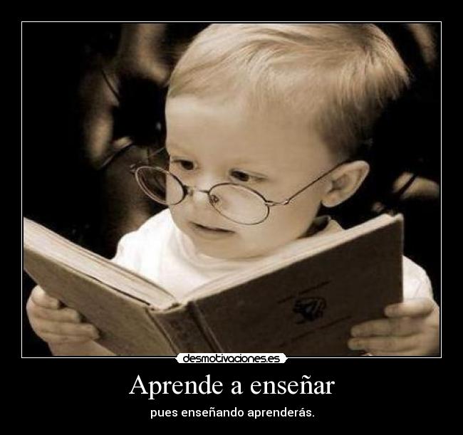 Aprende a enseñar -