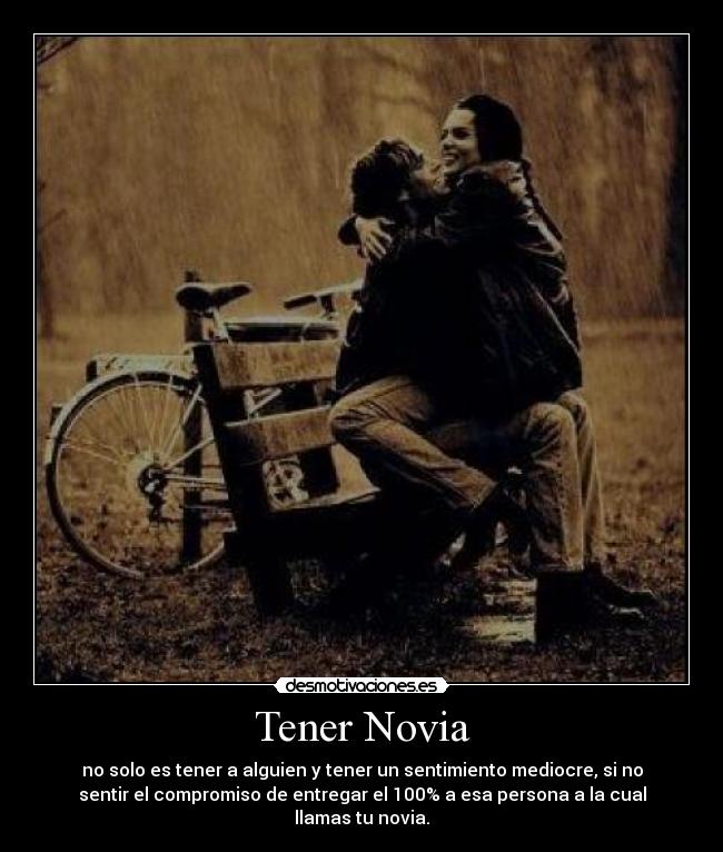 carteles tener novia desmotivaciones