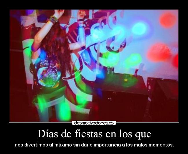 Días de fiestas en los que - 