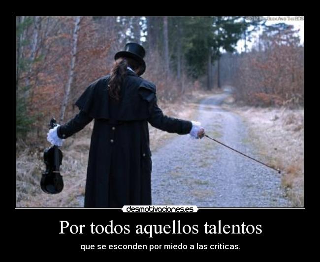 Por todos aquellos talentos - 