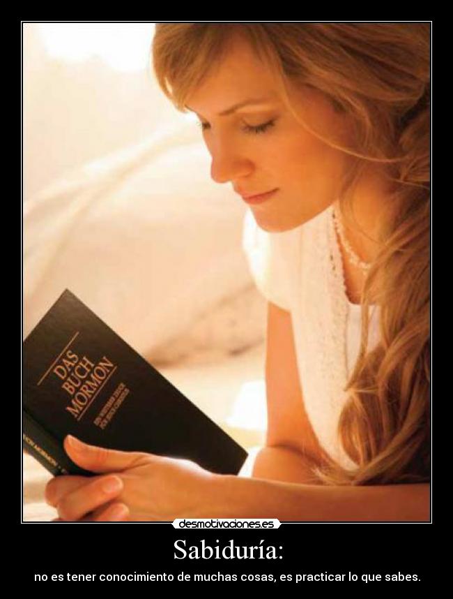 Sabiduría: -