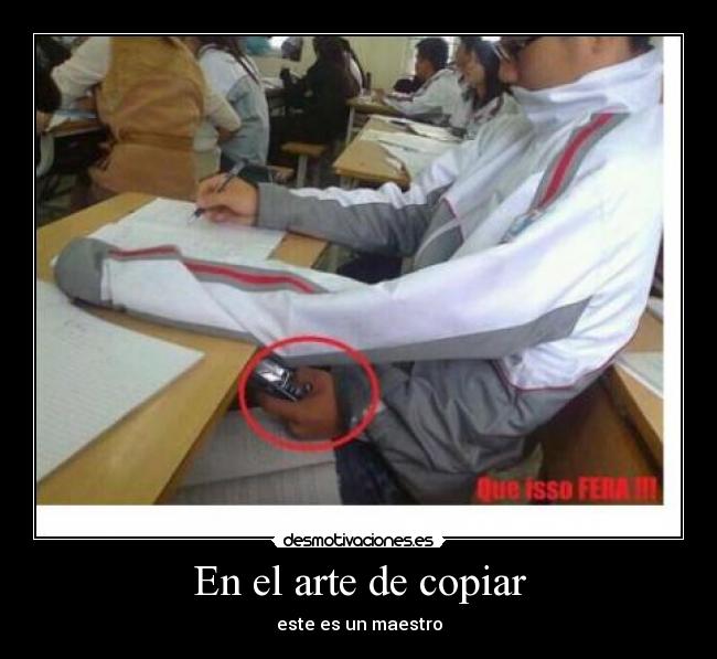 En el arte de copiar - 