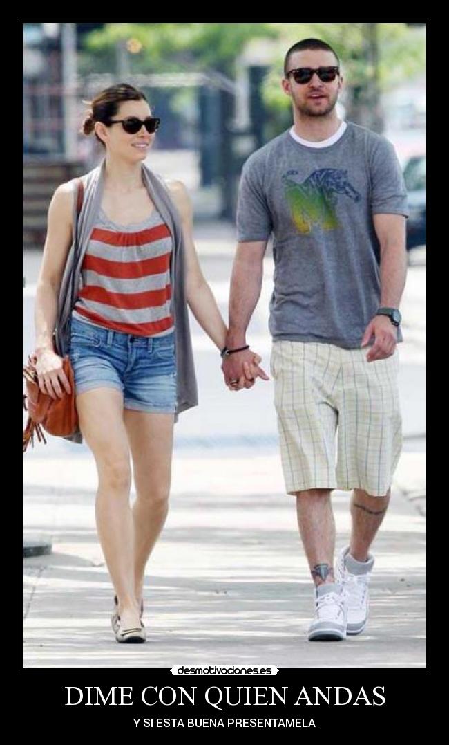 DIME CON QUIEN ANDAS -