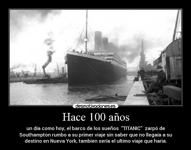 Hace 100 años -
