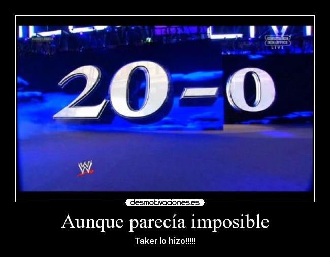 carteles imposible wrestlemania xxviii desmotivaciones