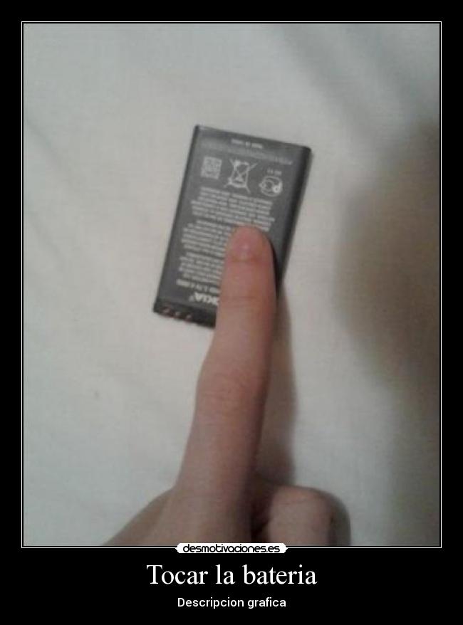 Tocar la bateria - Descripcion grafica