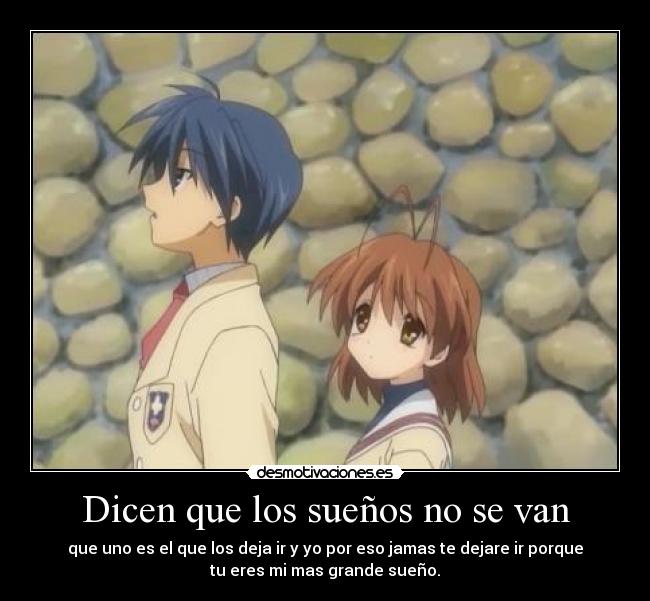Dicen que los sueños no se van - 