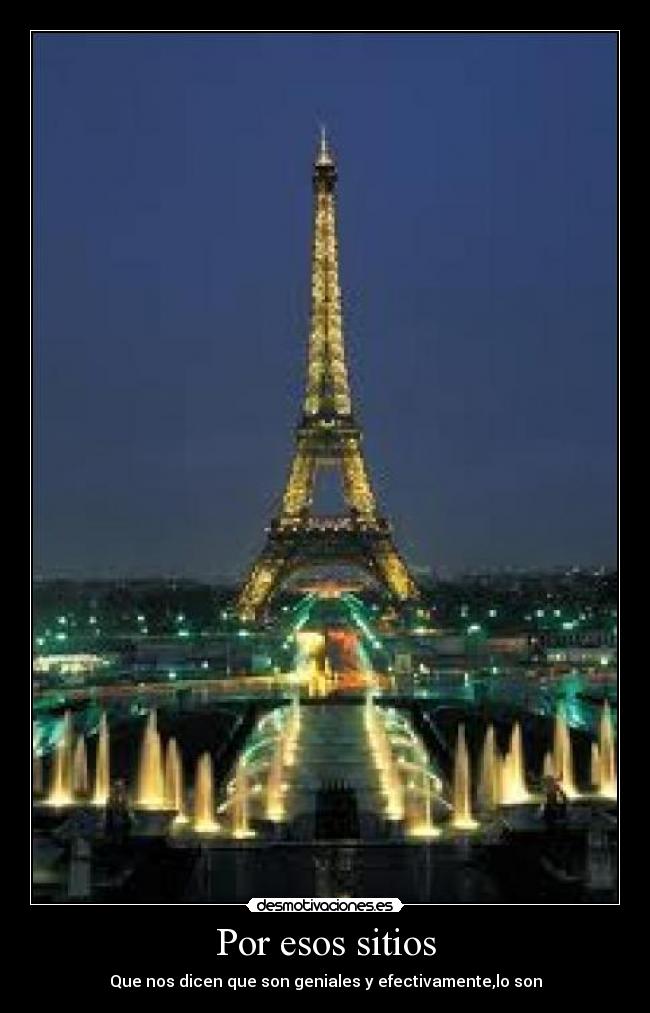 carteles torre eiffel desmotivaciones