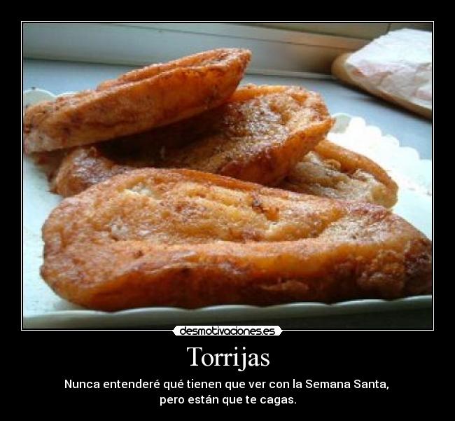 carteles torrijas semana santa desmotivaciones