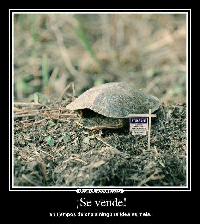 ¡Se vende! -