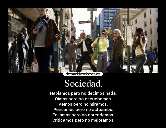 Sociedad. -