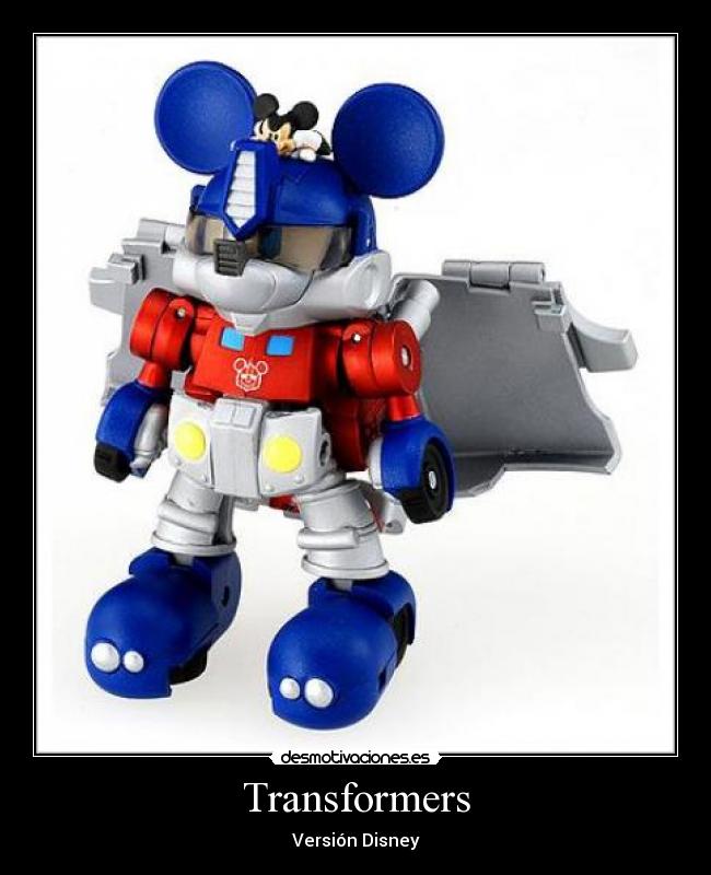 Transformers - Versión Disney