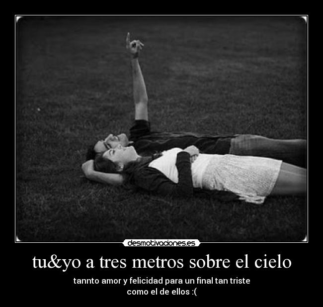 tu&yo a tres metros sobre el cielo -